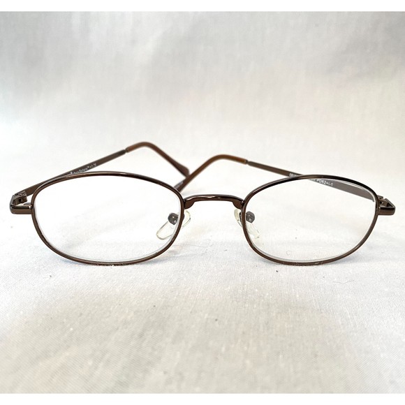 Optix 20/20 Eyeglasses OptixSphere Eyeglasses 1.75 Coppertone Metal Frame - Picture 5 of 8